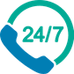 24/7 nursing care at home